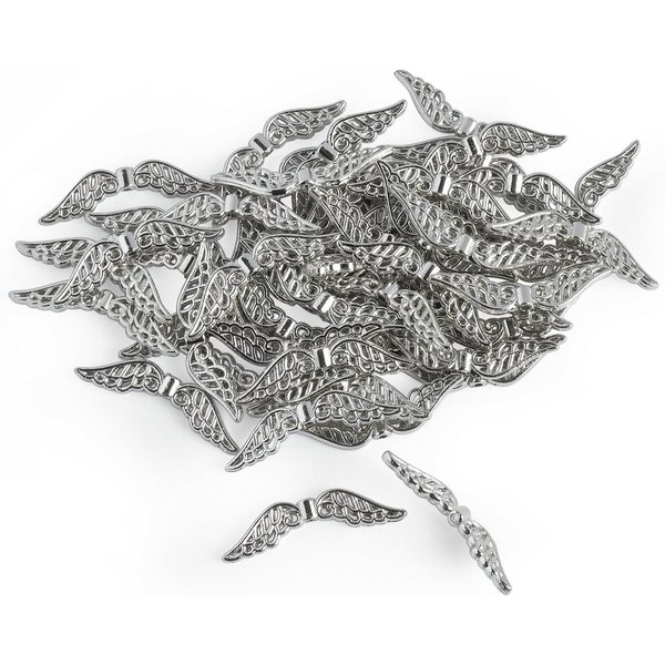 VBS XXL Bastelperlen Flügel, 50 Stück