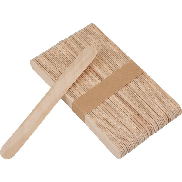VBS XXL Dekoobjekt XXL Holzspatel, 50 Stück, 15 cm x 1,6 cm, 15 mm Stärke