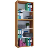 VCM Büroregal Lona, Buche, XXL, ohne Türen