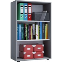 VCM Büroregal Lona, Grau, XL, ohne Türen