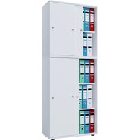 VCM Büroschrank, Weiß, XXL, mit Schiebetüren (Weiß)