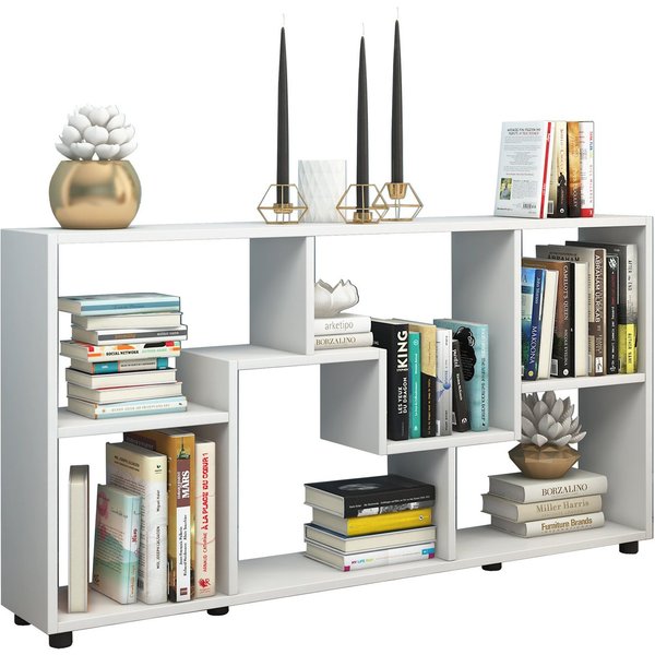 VCM Kommode Pintal B. 62 x T. 20 x H. 117 cm, 6 Fächer, Design-Anrichte, viel Stauraum