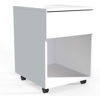 VCM Rollcontainer Dalosa 45 (Weiß, 1-SB)
