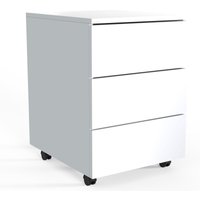 VCM Rollcontainer Dalosa 45 (Weiß, 3-SB)