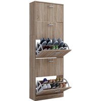 VCM Schuhschrank Sipos (Sonoma-Eiche, XL)