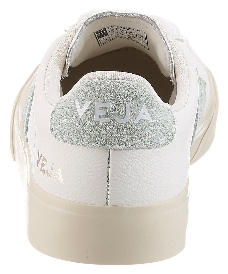 VEJA Campo Sneaker Freizeitschuh, Halbschuh, Schnürer mit pastellfarbenem Kontrastbesatz – Bild 2 von 5