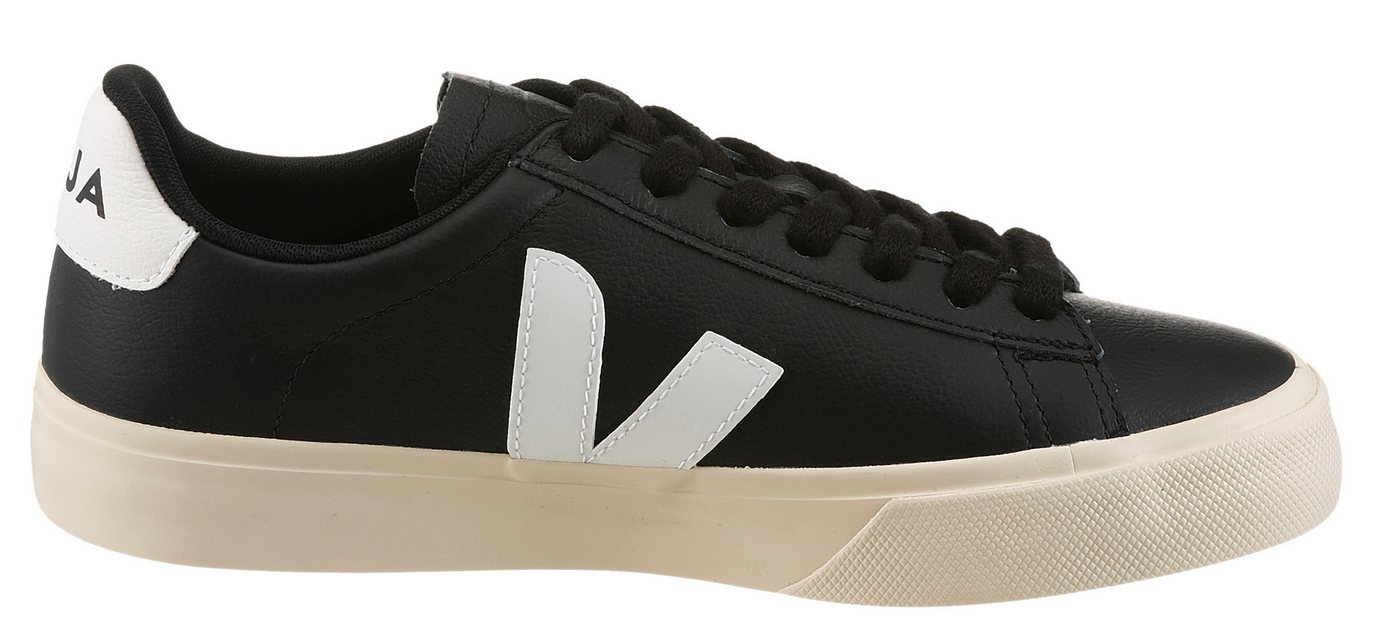 VEJA Campo Sneaker Freizeitschuh, Halbschuh, Schnürschuh mit seitlichem V-Logo – Bild 4 von 5
