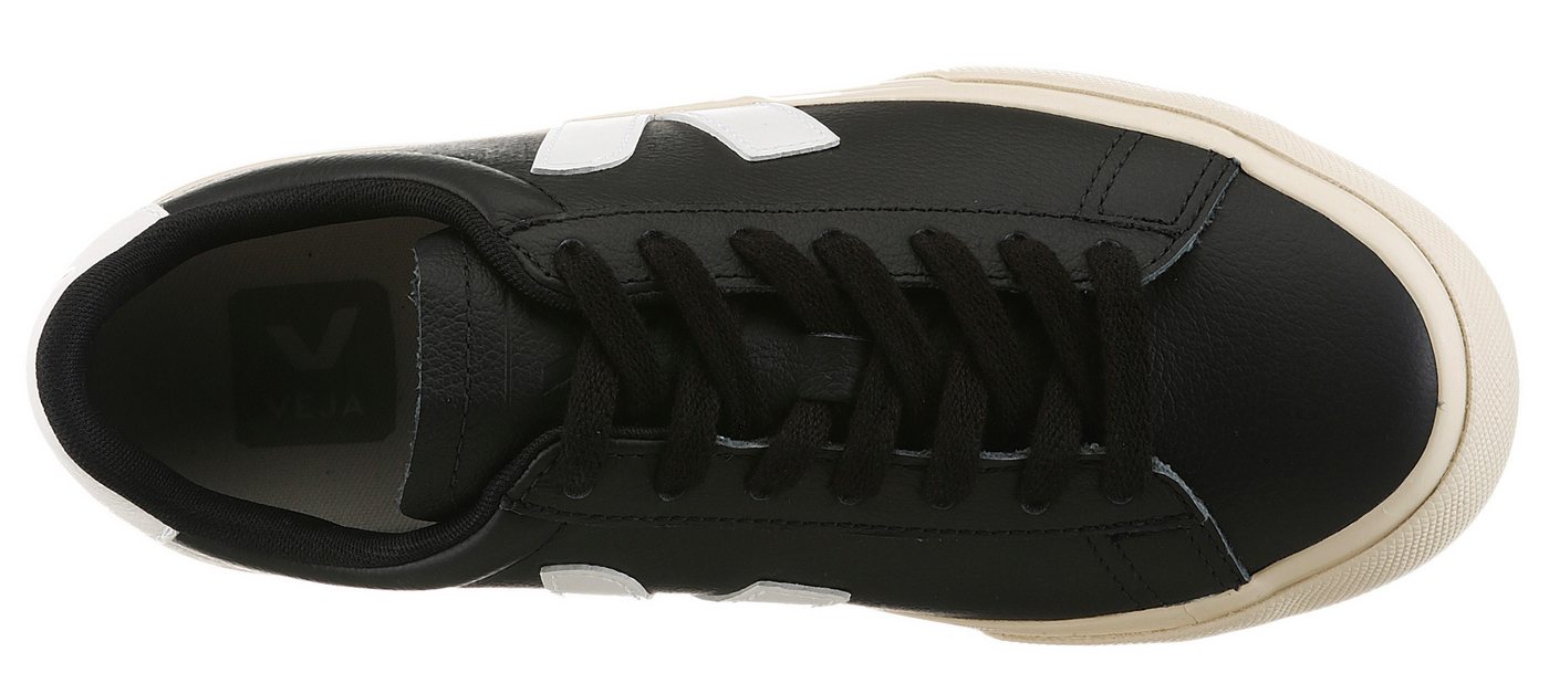 VEJA Campo Sneaker Freizeitschuh, Halbschuh, Schnürschuh mit seitlichem V-Logo – Bild 5 von 5
