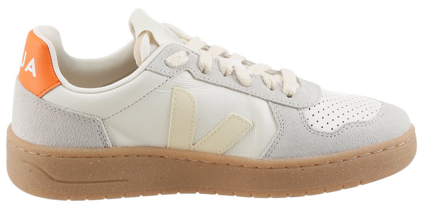 VEJA V-82 Sneaker Freizeitschuh, Halbschuh, Schnürschuh mit Kontrastbesätzen – Bild 5 von 5