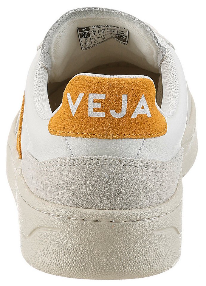 VEJA V-90 Sneaker Freizeitschuh, Halbschuh, Schnürschuh mit farbenfrohen Kontrastbesatz – Bild 2 von 5