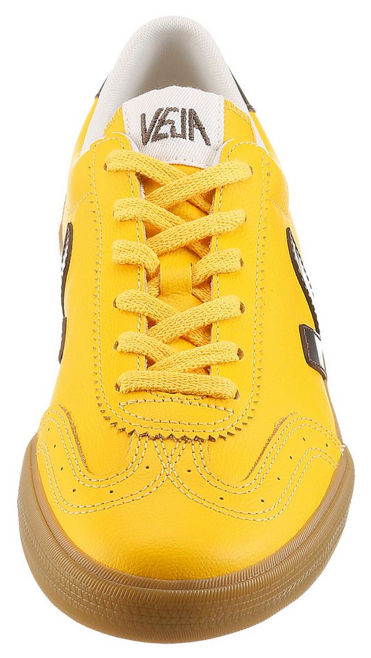 VEJA Volley Sneaker Freizeitschuh, Halbschuh, Schnürschuh mit Retro-Lochung – Bild 4 von 5
