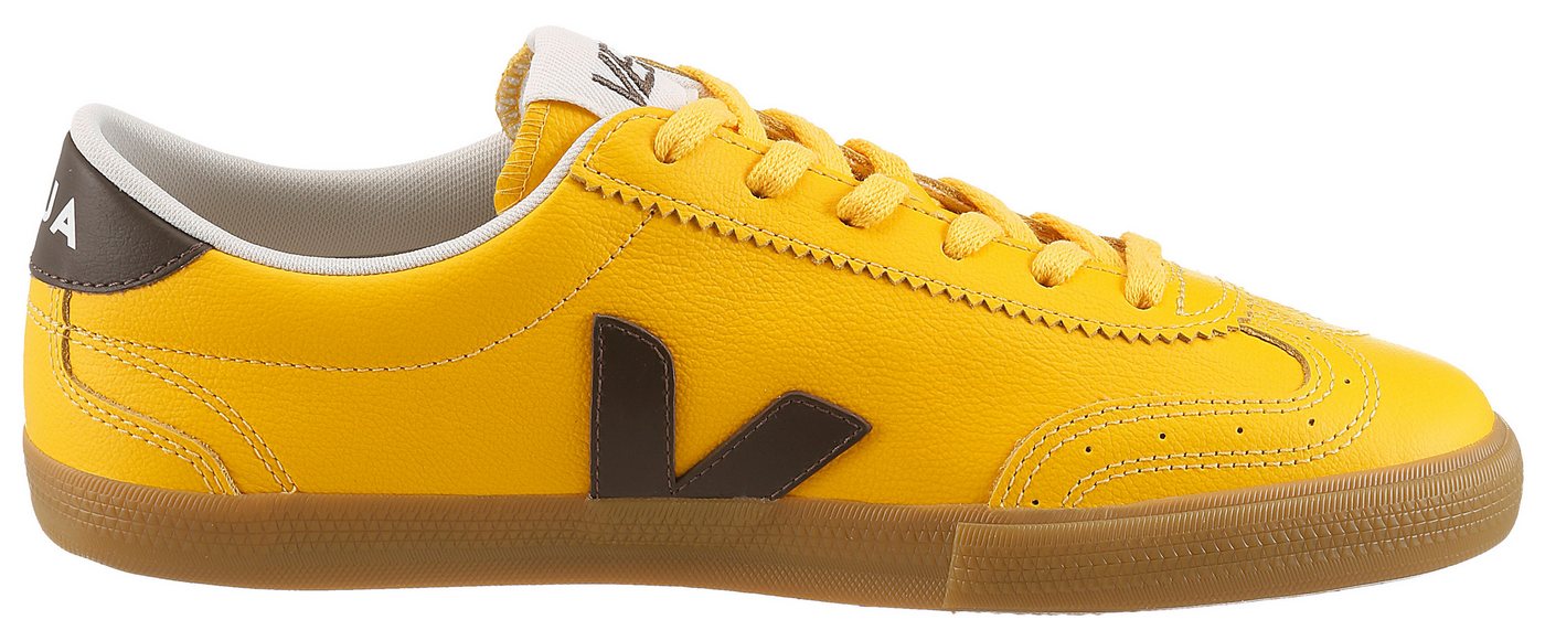 VEJA Volley Sneaker Freizeitschuh, Halbschuh, Schnürschuh mit Retro-Lochung – Bild 5 von 5