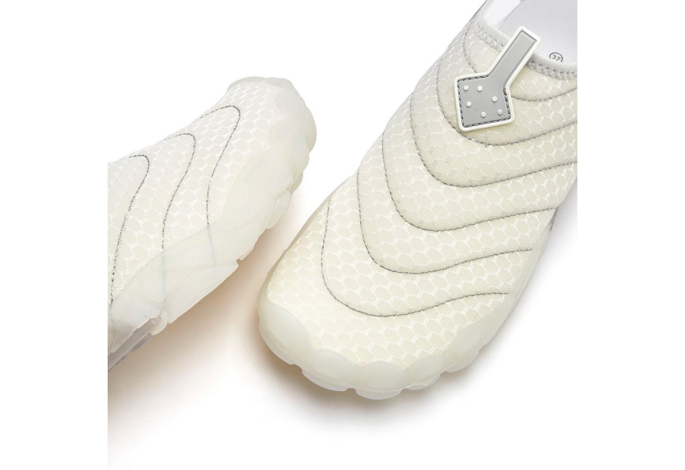 Venice Beach Badelatsche, Badeschuhe, Badeschlappe, Barfußschuh, leichter Slipper Aquaschuh Wasserschuh schnelltrocknend mit flexibler Sohle Unisex VEGAN – Bild 4 von 5