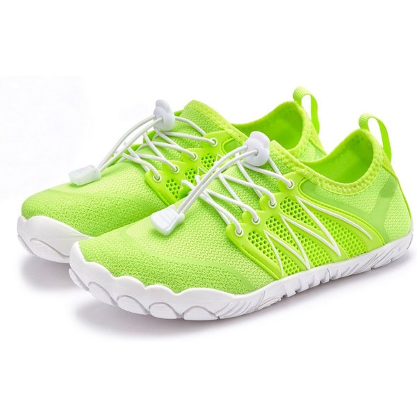 Venice Beach Badelatsche, Badeschuhe, Badeschlappe, Barfußschuh, leichter Slipper Aquaschuh Wasserschuh mit elastischen Bändern, schnelltrocknend VEGAN