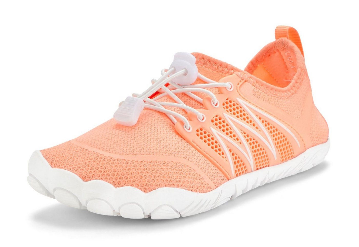 Venice Beach Badelatsche, Badeschuhe, Badeschlappe, Barfußschuh, leichter Slipper Aquaschuh Wasserschuh mit elastischen Bändern, schnelltrocknend VEGAN – Bild 2 von 5