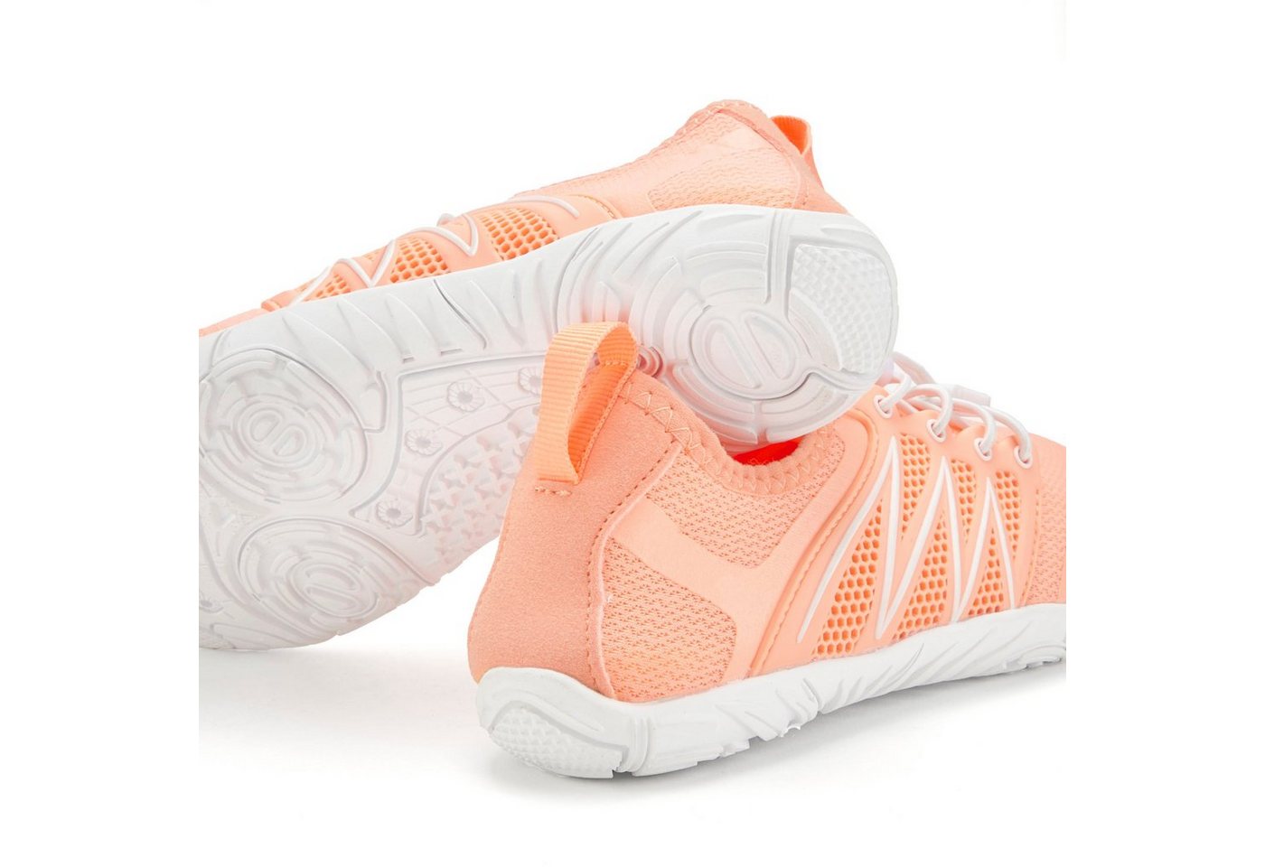 Venice Beach Badelatsche, Badeschuhe, Badeschlappe, Barfußschuh, leichter Slipper Aquaschuh Wasserschuh mit elastischen Bändern, schnelltrocknend VEGAN – Bild 4 von 5