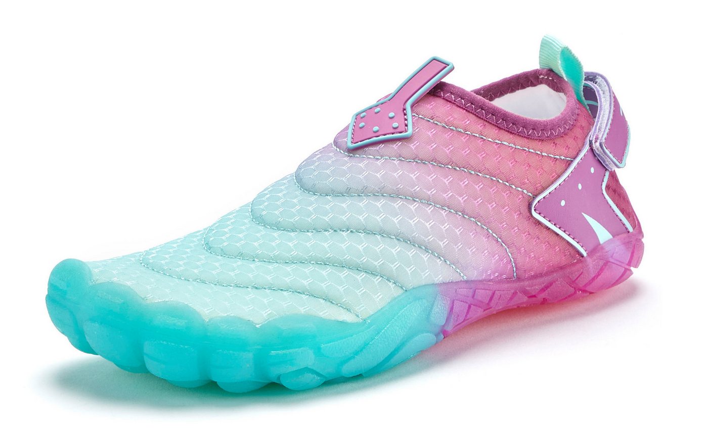 Venice Beach Badelatsche, Badeschuhe, Badeschlappe, Barfußschuh, leichter Slipper Aquaschuh Wasserschuh schnelltrocknend mit flexibler Sohle Unisex VEGAN – Bild 3 von 5