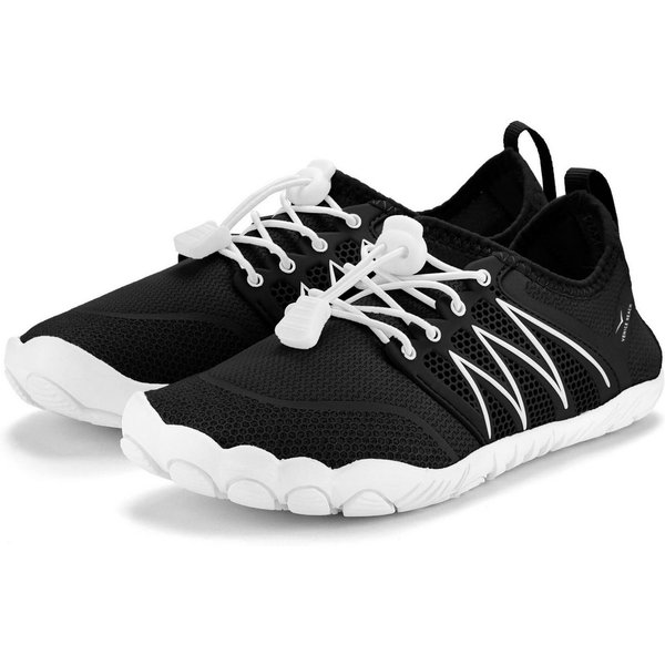 Venice Beach Badelatsche, Badeschuhe, Badeschlappe, Barfußschuh, leichter Slipper Aquaschuh Wasserschuh mit elastischen Bändern, schnelltrocknend VEGAN