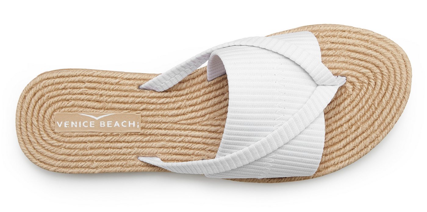 Venice Beach Badepantolette, Badelatsche, Badezehentrenner, Sandale, Mule Badeschuh NEU Pantolette, Zehentrenner mit wasserabweisender und leichter Sohle – Bild 4 von 5