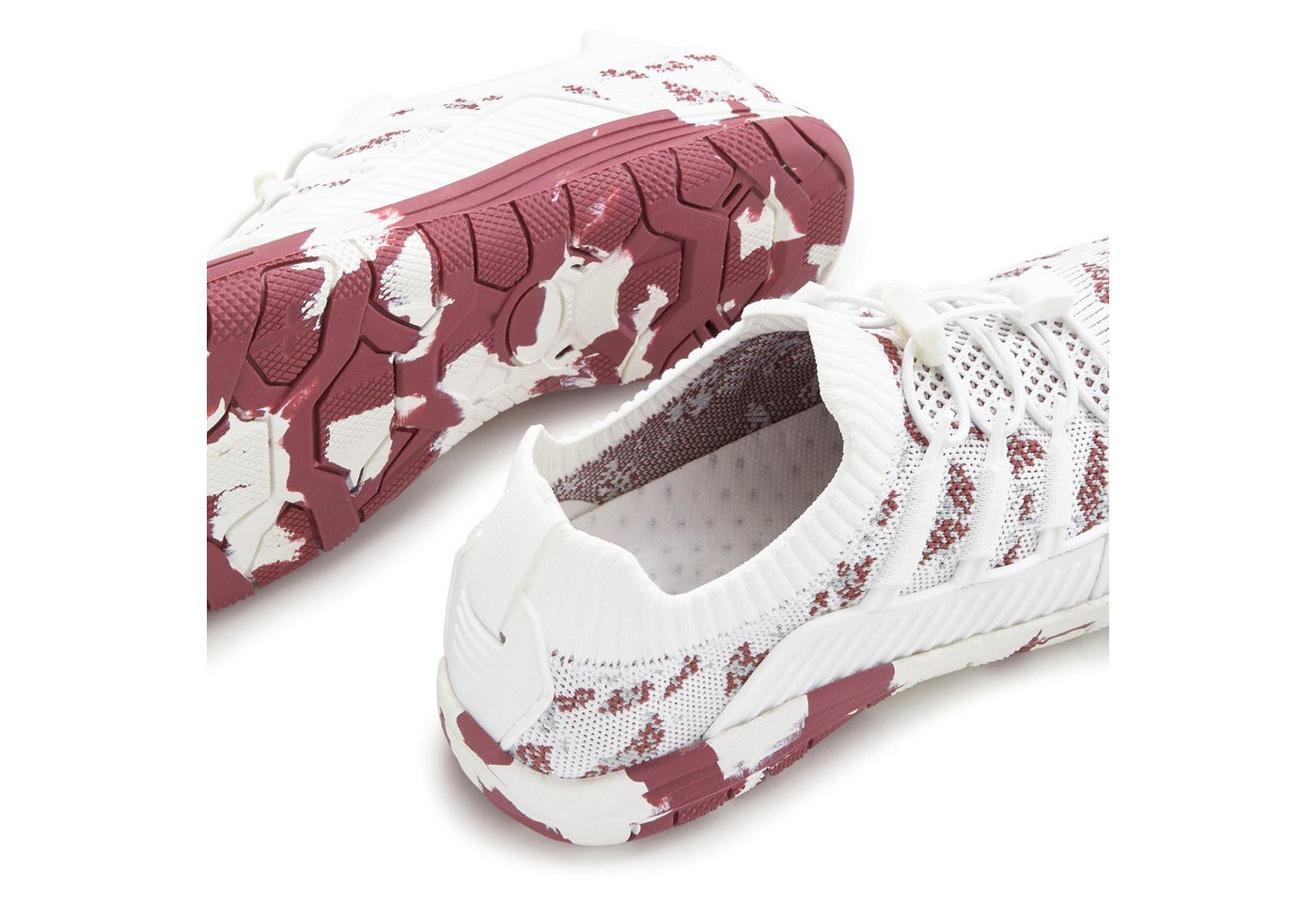 Venice Beach Badeschuh, Slipper, Barfußschuh, Badelatsche, Badeschlappe Aquaschuh Wasserschuh mit elastischen Bändern, schnelltrocknend, VEGAN – Bild 5 von 5