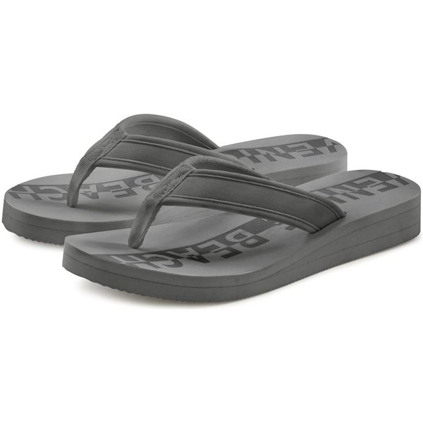 Venice Beach Badeschuhe, Badelatsche, Flip Flop, Badezehentrenner Zehentrenner, Sandale, Pantolette VEGAN