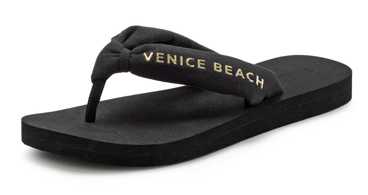 Venice Beach Badeschuhe, Badelatsche, Flip Flop, Sandale, Pantolette, Sommerschuhe Badezehentrenner NEU Zehentrenner mit wasserabweisender und leichter Sohle VE – Bild 2 von 5