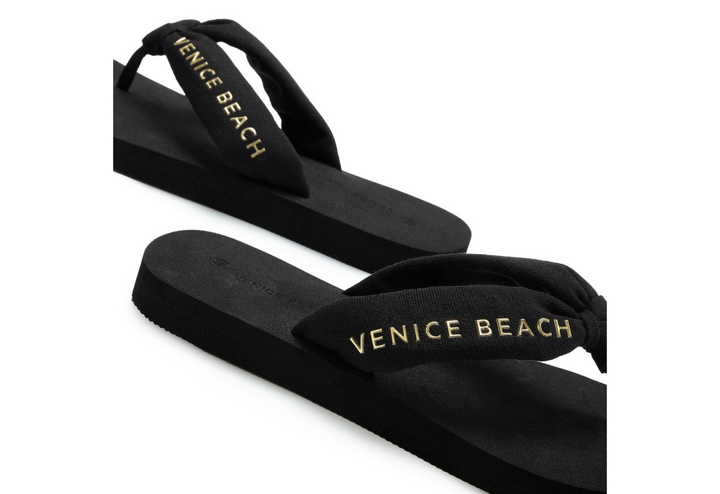 Venice Beach Badeschuhe, Badelatsche, Flip Flop, Sandale, Pantolette, Sommerschuhe Badezehentrenner NEU Zehentrenner mit wasserabweisender und leichter Sohle VE – Bild 5 von 5