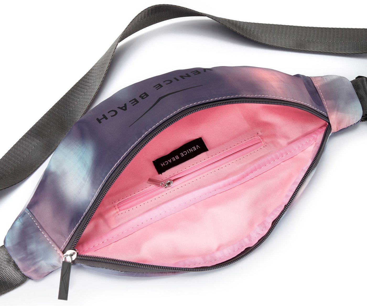 Venice Beach Bauchtasche Umhängetasche, Crossbody Bag, Gürteltasche, Brusttasche, Hüfttasche, Handtasche Damen zum Umhängen aus weichem Material VEGAN – Bild 3 von 4