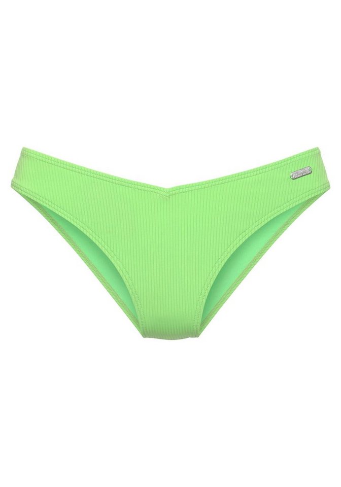 Venice Beach Bikini-Hose Lucky aus gerippter Strukturware – Bild 2 von 5