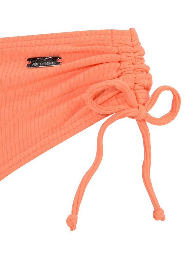 Venice Beach Bikini-Hose Lucky aus gerippter Strukturware – Bild 3 von 5