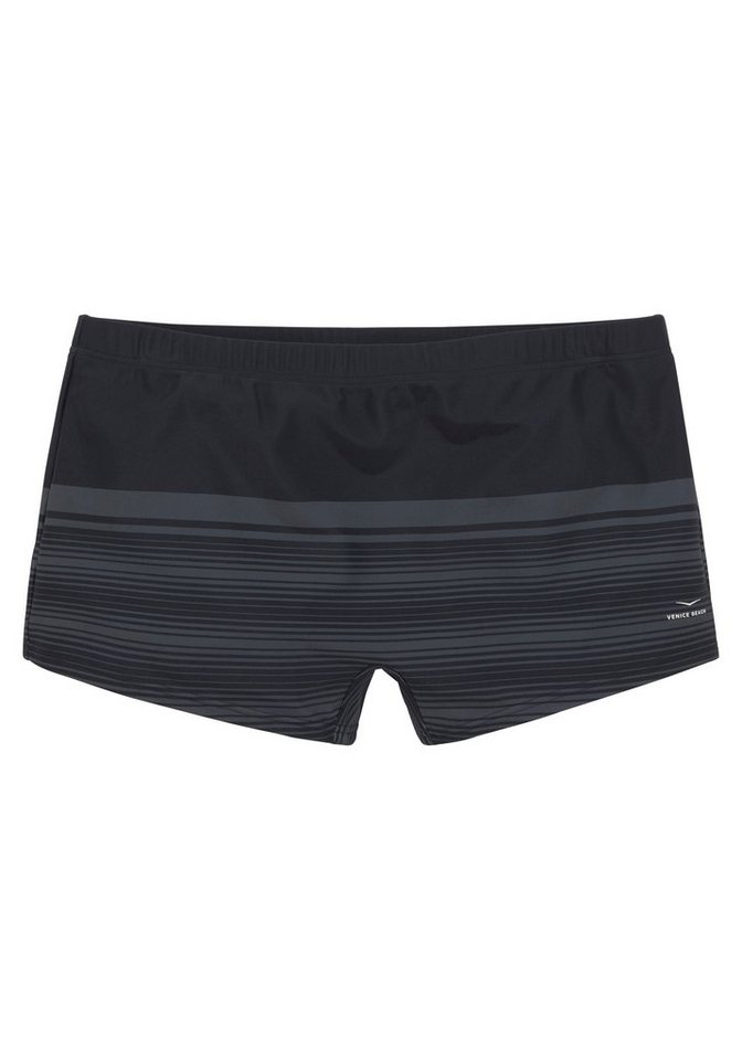 Venice Beach Boxer-Badehose im Streifendesign – Bild 2 von 5