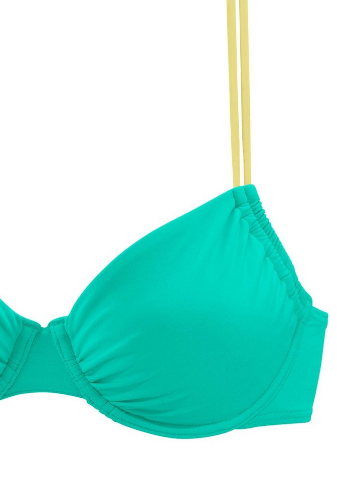 Venice Beach Bügel-Bikini-Top Anna, mit kontrastfarbenen Details – Bild 3 von 5