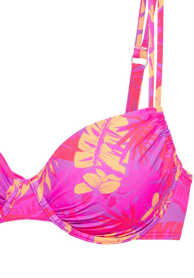 Venice Beach Bügel-Bikini-Top Kaitlyn, mit floralem Allover-Print – Bild 3 von 4