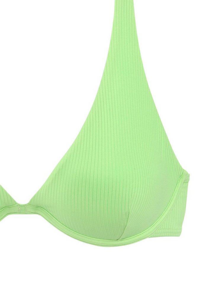 Venice Beach Bügel-Bikini-Top Lucky, aus gerippter Strukturware – Bild 2 von 5