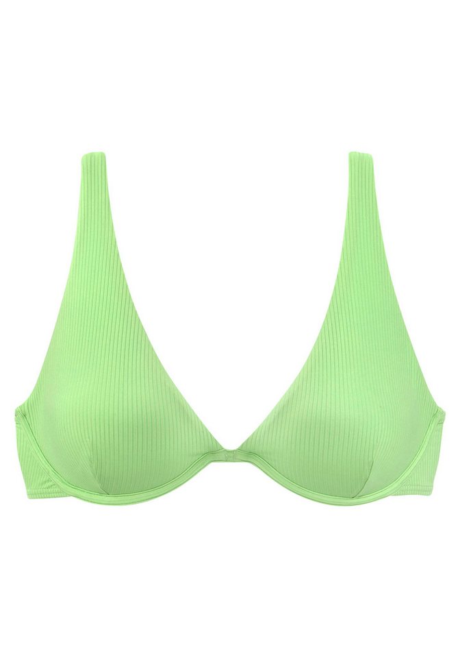Venice Beach Bügel-Bikini-Top Lucky, aus gerippter Strukturware – Bild 4 von 5