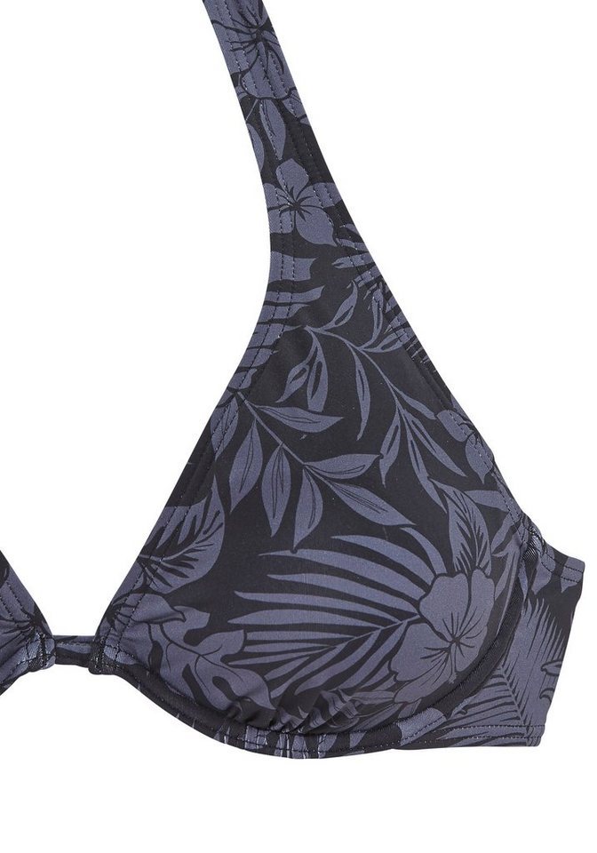 Venice Beach Bügel-Bikini-Top Moloka, mit tropischem Print – Bild 3 von 5