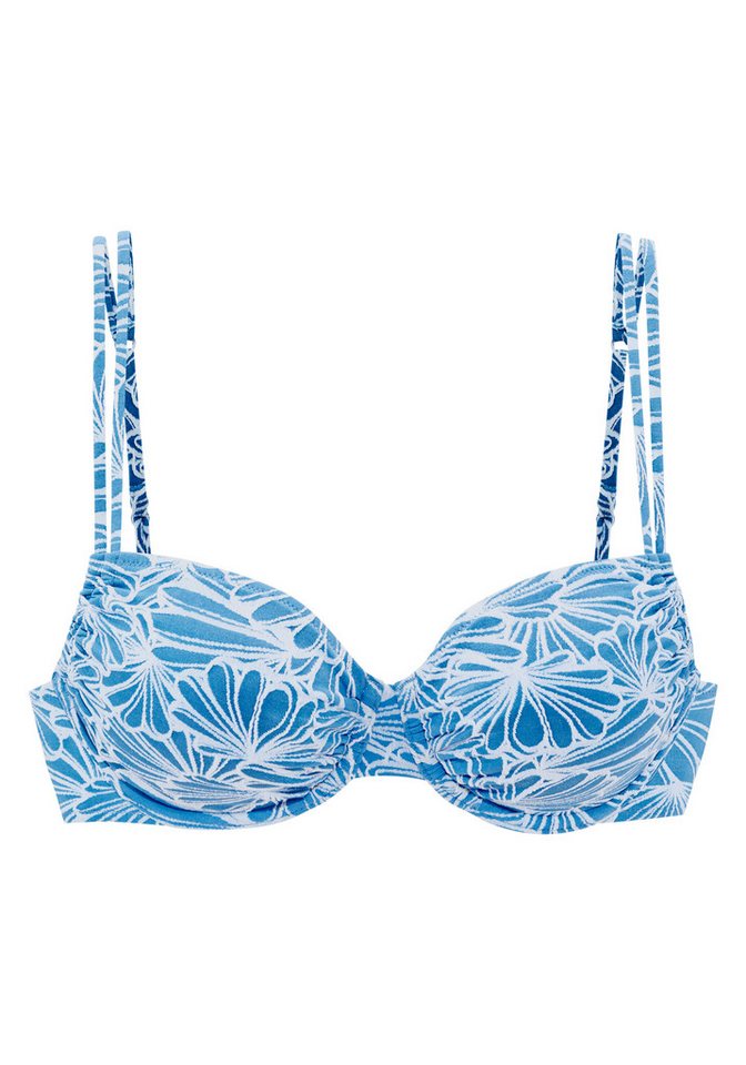 Venice Beach Bügel-Bikini-Top Peony, aus modischer Strukturware – Bild 2 von 4