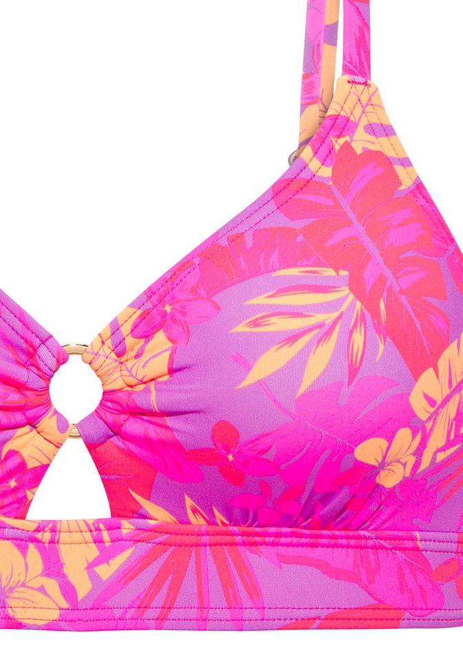 Venice Beach Bustier-Bikini-Top Kaitlyn, mit floralem Allover-Print – Bild 3 von 4