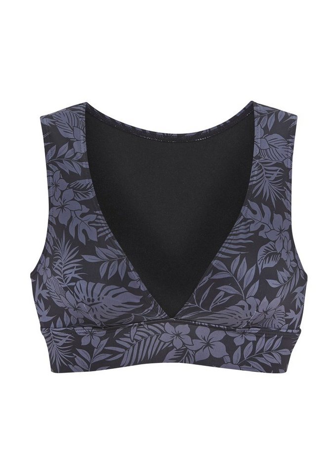Venice Beach Bustier-Bikini-Top Moloka, mit tropischem Print – Bild 2 von 5