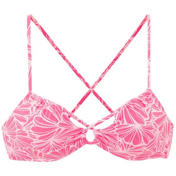 Venice Beach Bustier-Bikini-Top Peony, aus modischer Strukturware