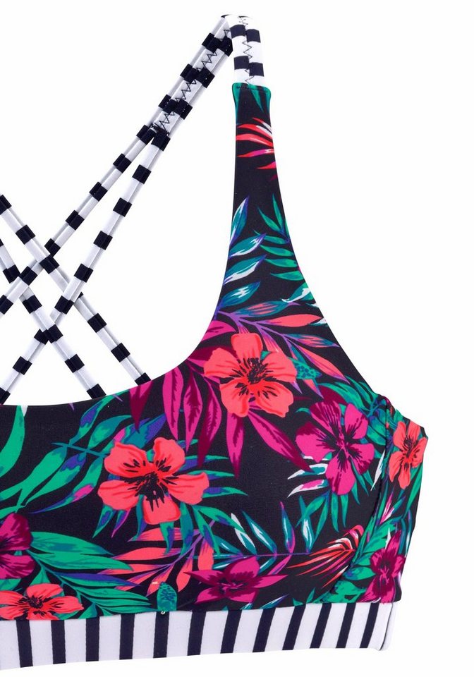 Venice Beach Bustier-Bikini-Top Summer, mit gerkreuzten Trägern – Bild 3 von 5