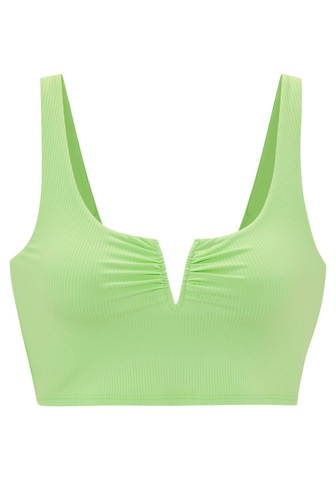 Venice Beach Crop-Bikini-Top Lucky, mit V-Bügel Detail vorne – Bild 2 von 4