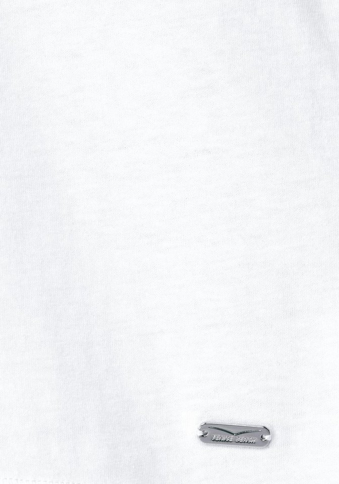 Venice Beach Longshirt Langarm, lockere Passform, mit Logodruck, herzförmiger Ausschnitt – Bild 5 von 5