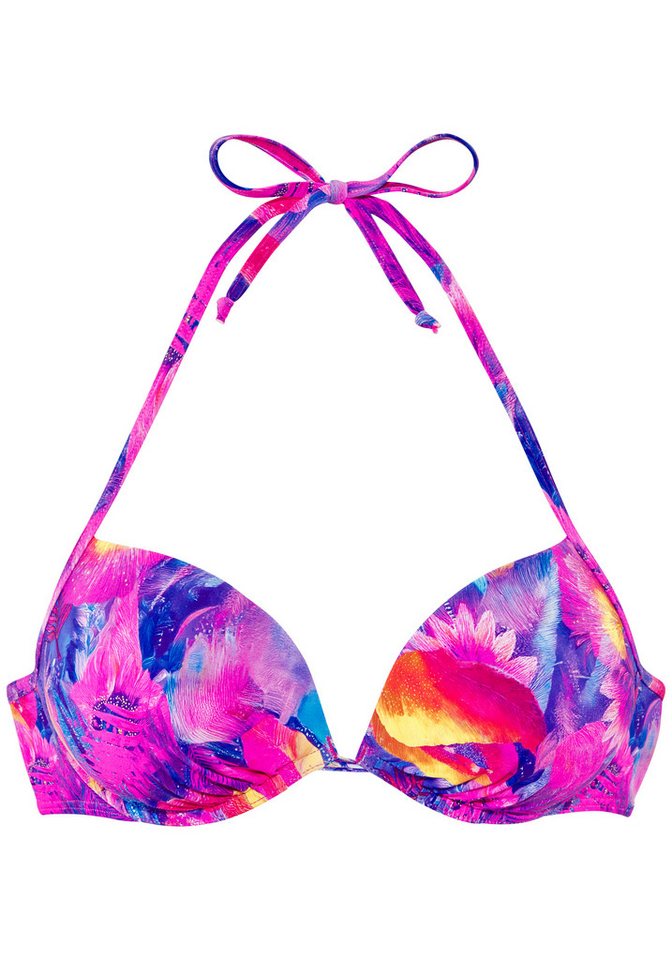 Venice Beach Push-Up-Bikini-Top Zarina, im farbenträchtigem Design – Bild 2 von 4