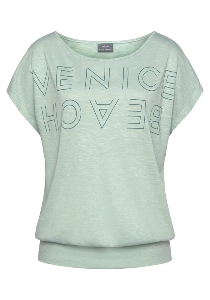 Venice Beach Rundhalsshirt mit Logoprint, T-Shirt, sommerlich-sportlicher Look – Bild 2 von 5