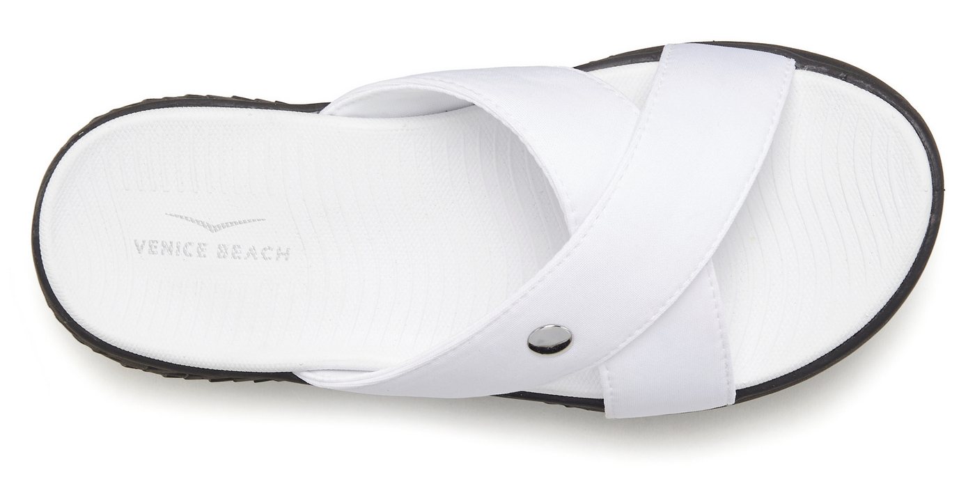 Venice Beach Sandale, Badeschuh, Sommerschuhe, Badelatsche, Flip Flop, Badeschlappe Badepantolette mit wasserabweisender und leichter Sohle VEGAN – Bild 3 von 5