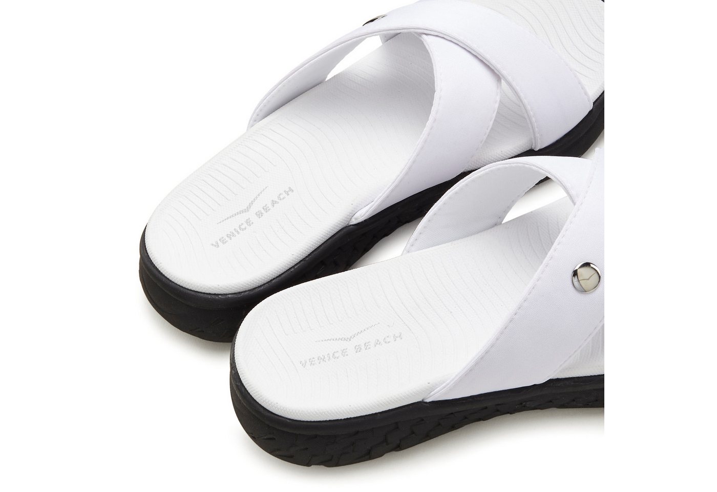 Venice Beach Sandale, Badeschuh, Sommerschuhe, Badelatsche, Flip Flop, Badeschlappe Badepantolette mit wasserabweisender und leichter Sohle VEGAN – Bild 5 von 5
