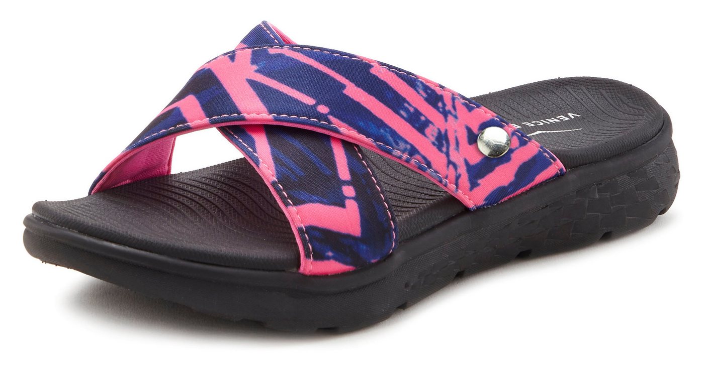 Venice Beach Sandale, Badeschuh, Sommerschuhe, Badelatsche, Flip Flop, Badeschlappe Badepantolette mit wasserabweisender und leichter Sohle VEGAN – Bild 3 von 5