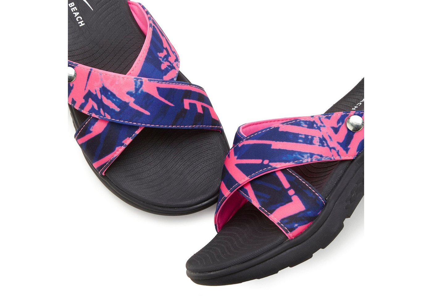 Venice Beach Sandale, Badeschuh, Sommerschuhe, Badelatsche, Flip Flop, Badeschlappe Badepantolette mit wasserabweisender und leichter Sohle VEGAN – Bild 5 von 5