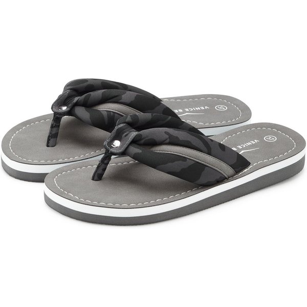 Venice Beach Sandale, Badeschuh, Badelatsche, Flip Flop, Badeschlappe, Sommerschuhe Badezehentrenner Zehentrenner mit wasserabweisender und leichter Sohle VEGAN